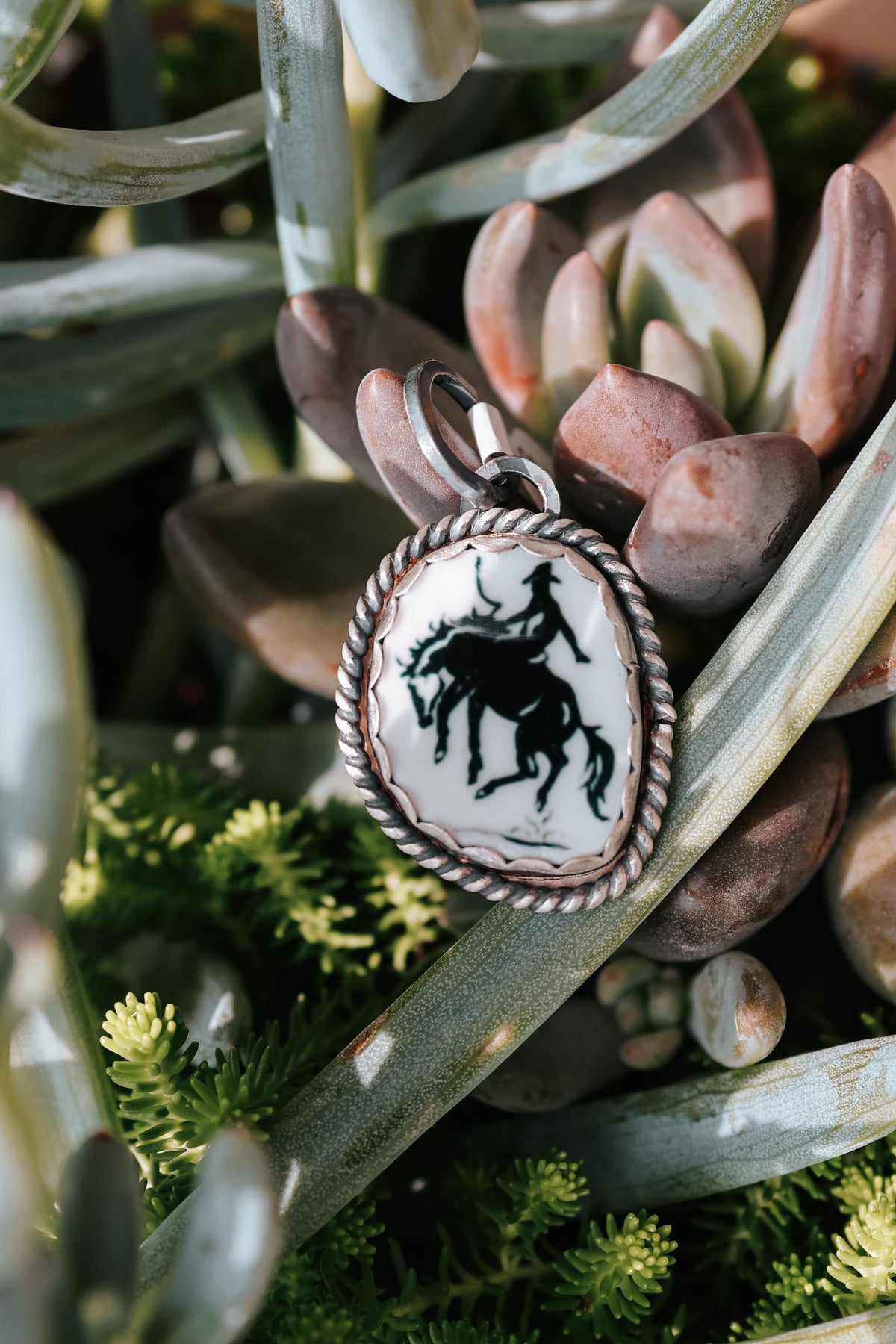 The Bronc Rider Pendant