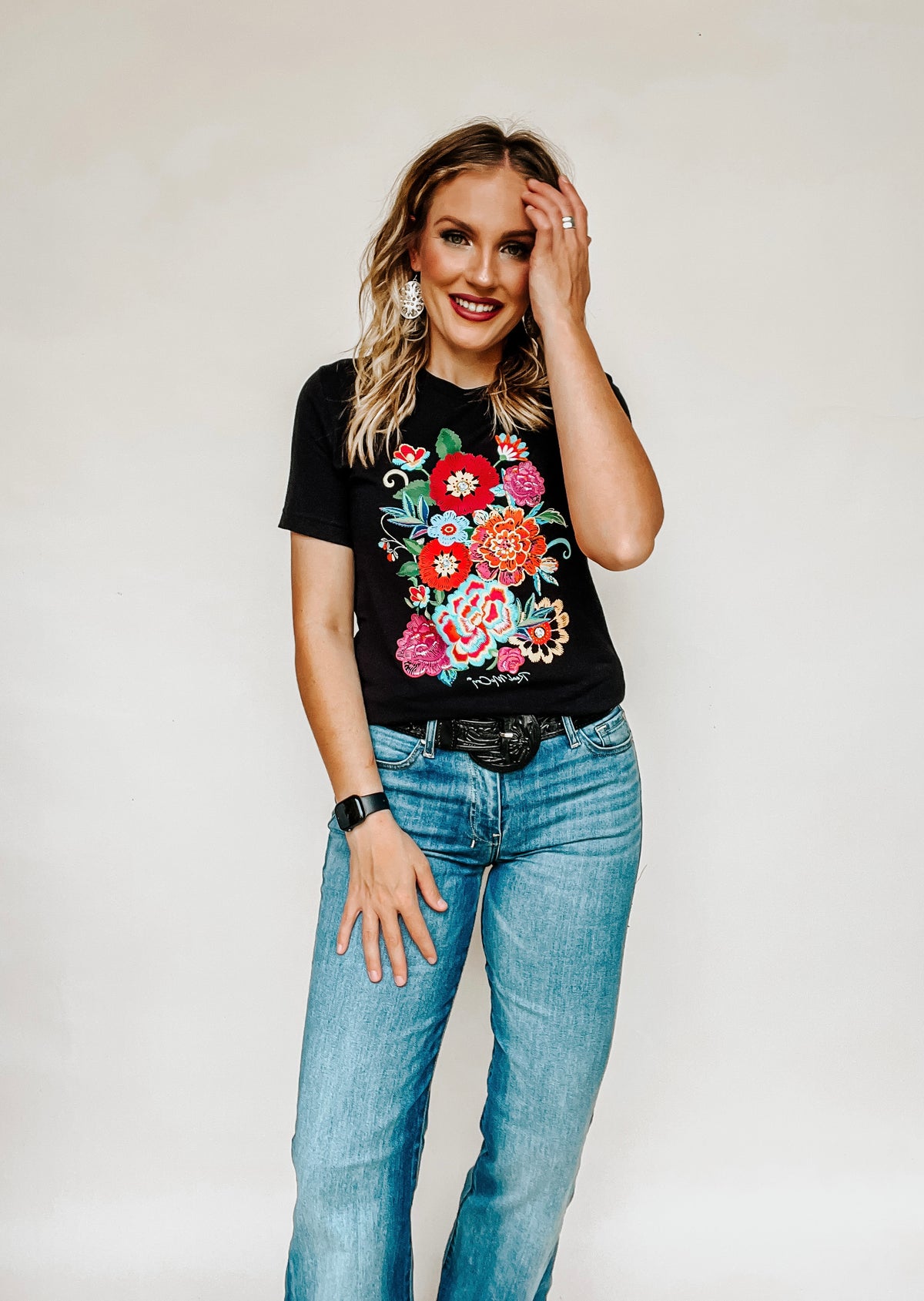Fiesta Floral Tee