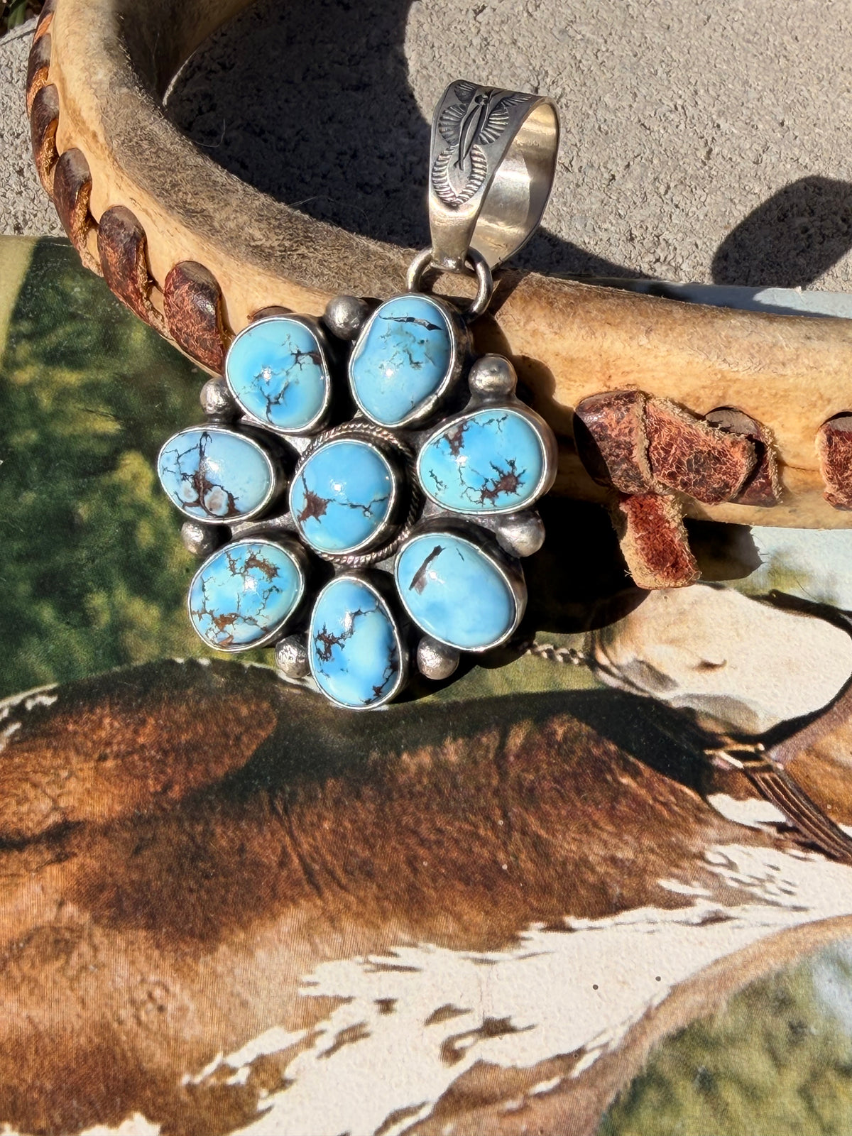 The Golden Hills Pendant