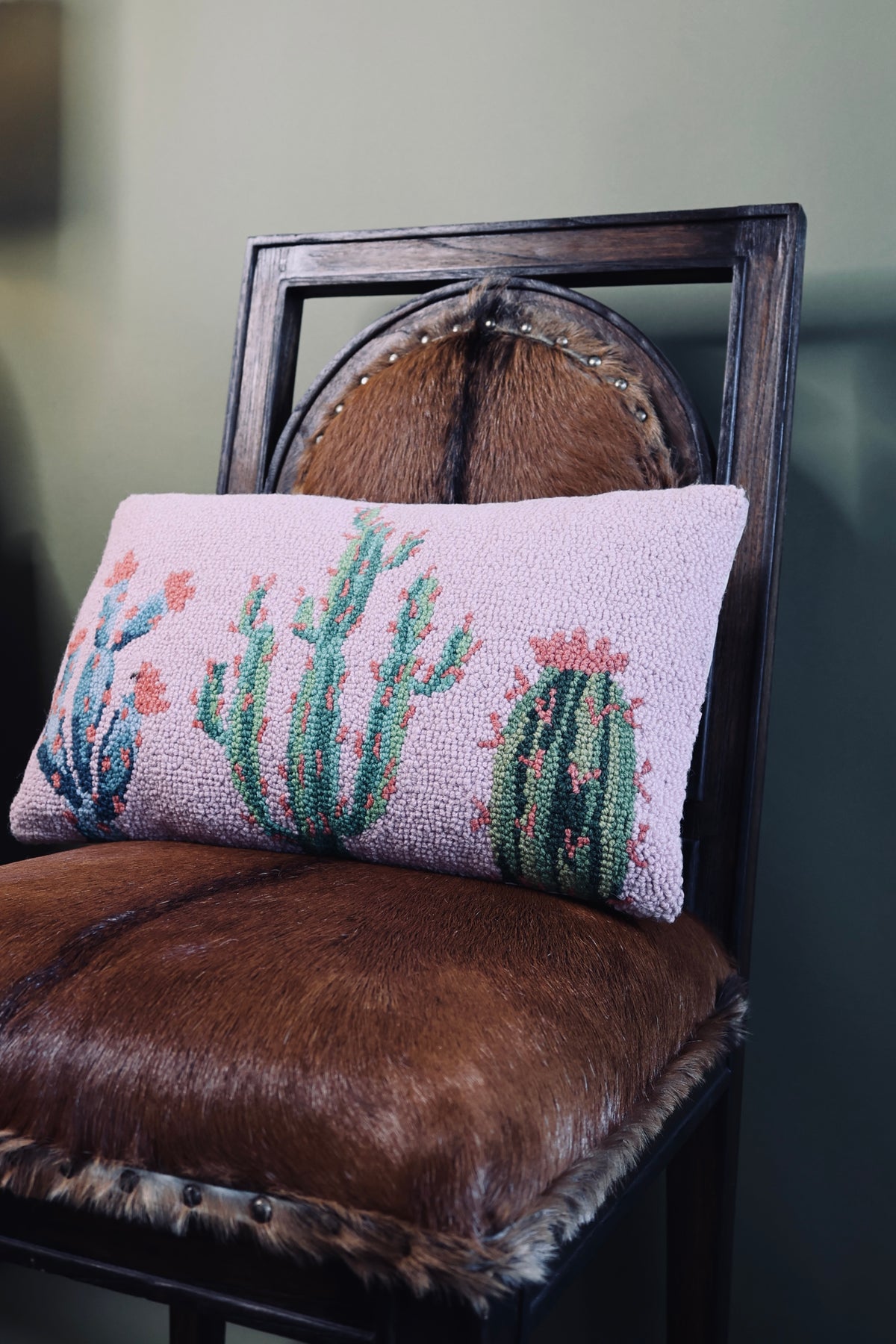 Pretty Cactus Pillow