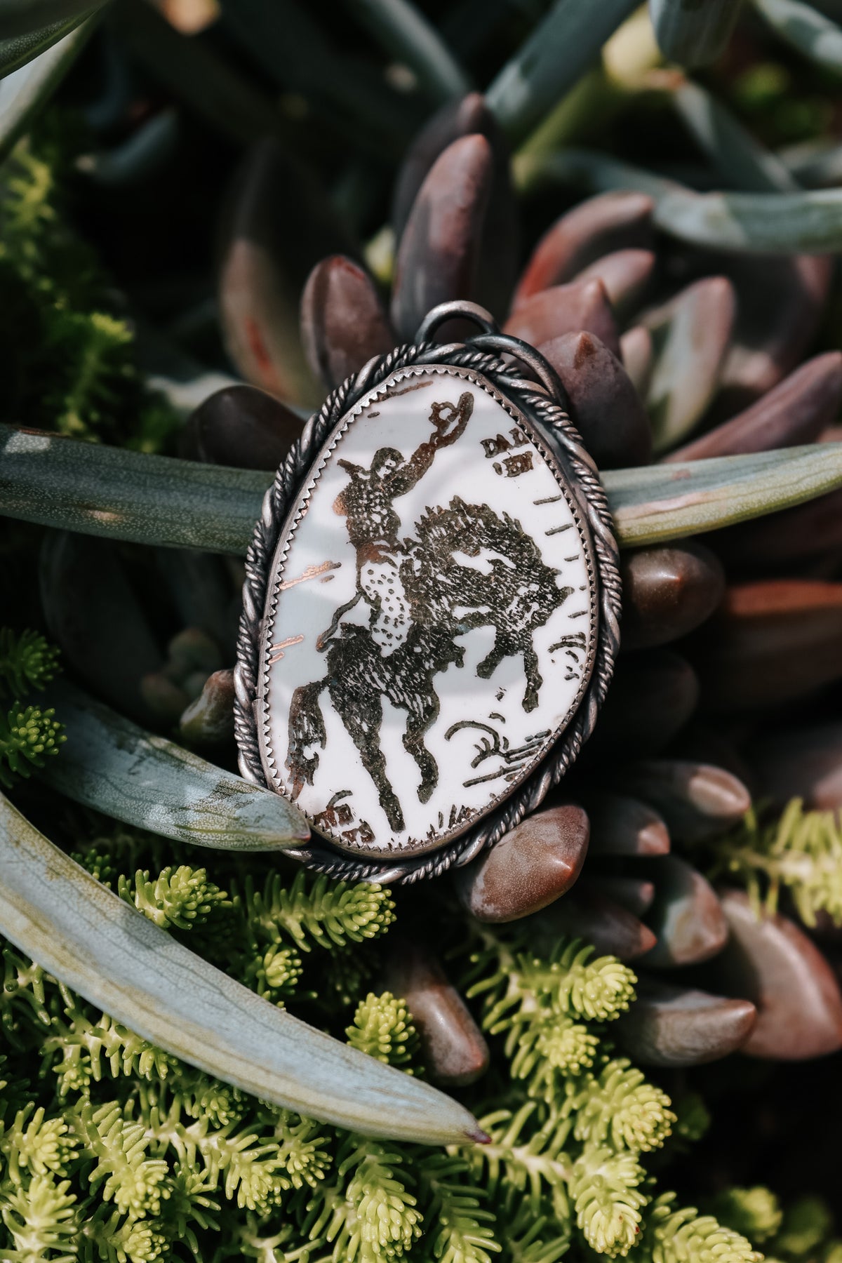Golden Horse Pendant