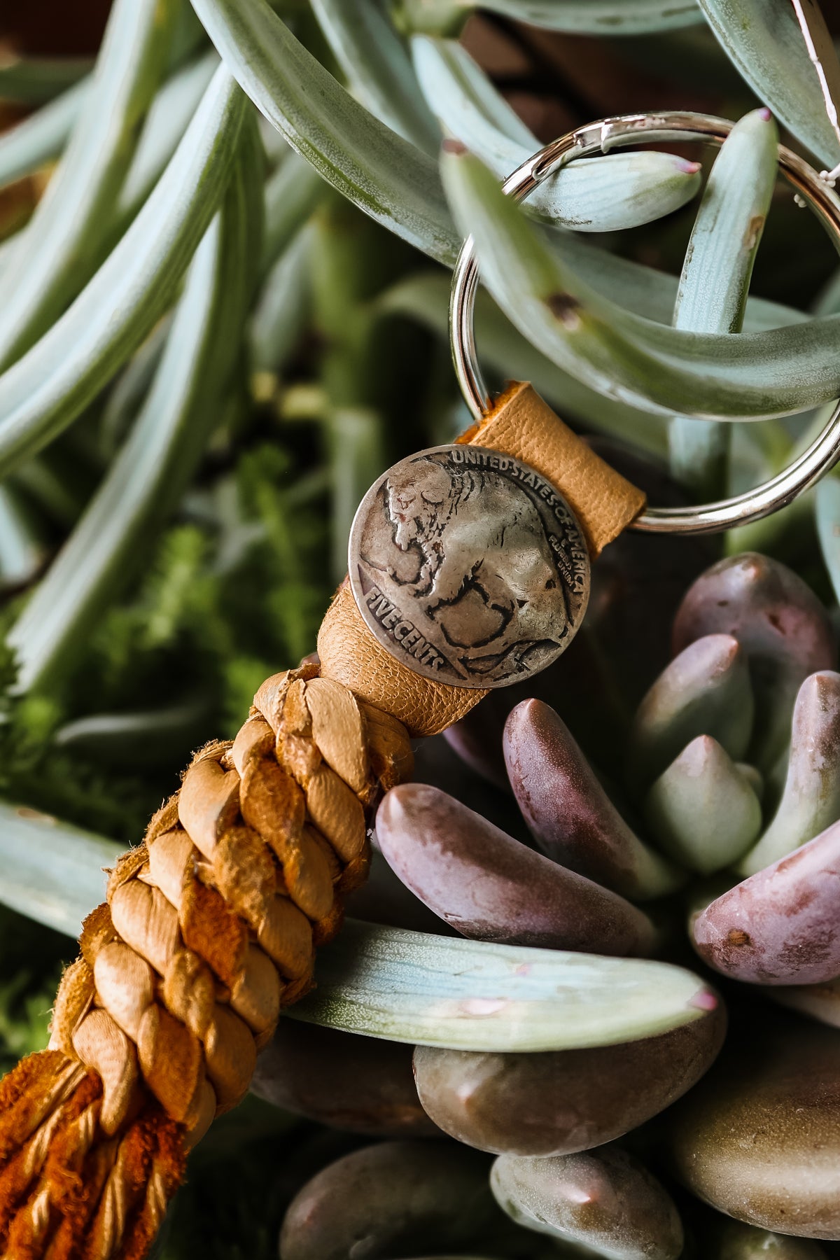 Buffalo Nickel Key Chain