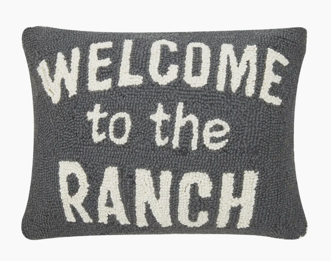 Welcome to the Ranch Pillow