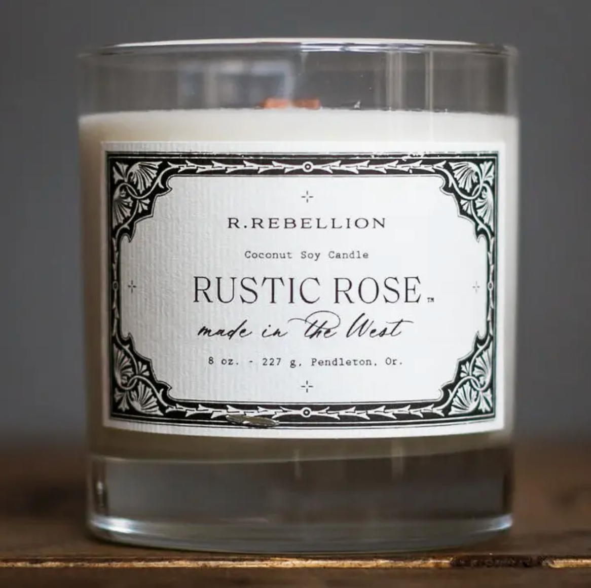 The Rustic Rose Candle