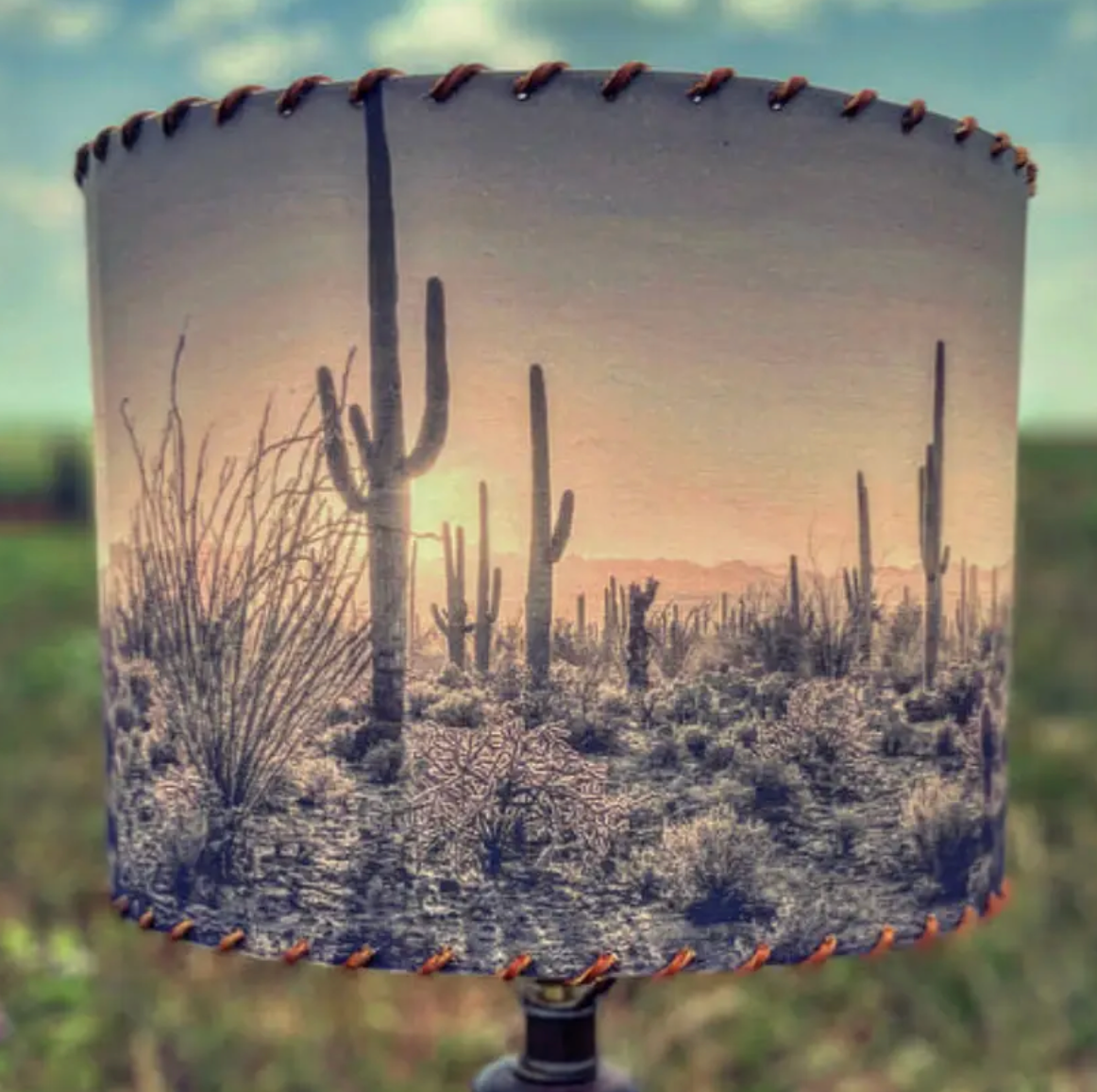 Saguaro Cactus Lampshade