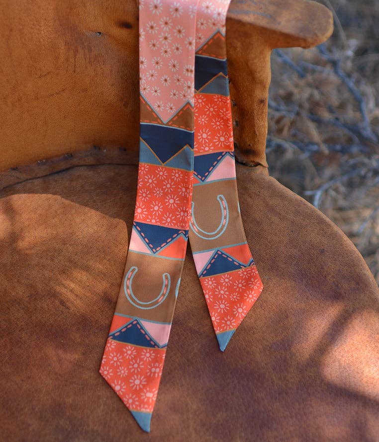 Frontier Bound Quilted Patchwork Twilly